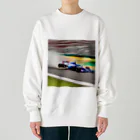 the blue seasonのスピードの彩り - F1レーシング Heavyweight Crew Neck Sweatshirt