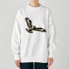 J-SHOPのピクセルアート　はやぶさ Heavyweight Crew Neck Sweatshirt