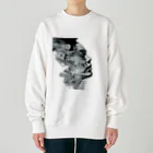 Lycoris Ant～リコリスアント～のアート「女性の横顔」 Heavyweight Crew Neck Sweatshirt