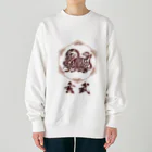 chicodeza by suzuriのザ・玄武 Heavyweight Crew Neck Sweatshirt