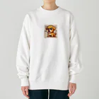 namidamakiの怒りん坊犬 Heavyweight Crew Neck Sweatshirt