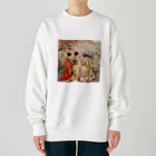 AQUAMETAVERSEの優雅な花見桜の花満開　なでしこ1478 Heavyweight Crew Neck Sweatshirt