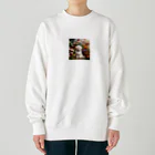 鈴木敏夫のはなを見るわんちゃんー Heavyweight Crew Neck Sweatshirt