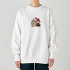 HERAX(へラックス）2号店の犬猿の仲～愛の力で仲良し～ Heavyweight Crew Neck Sweatshirt