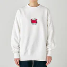 いらすとのおみせのカニだよ Heavyweight Crew Neck Sweatshirt