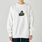 namidamakiのトラックペンギン Heavyweight Crew Neck Sweatshirt