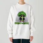 Stylo Tee Shopのブロックンロールのブロッコリー Heavyweight Crew Neck Sweatshirt