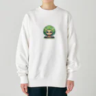 YOKOKENのガジュマルのガジュ子さん Heavyweight Crew Neck Sweatshirt