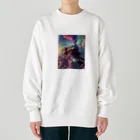 幻想ラボの「ガラスの次元を越える旅」 Heavyweight Crew Neck Sweatshirt