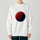 shoxxの赤青転生オーラ集中 Heavyweight Crew Neck Sweatshirt