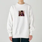 SWQAのソロキャンプjk Heavyweight Crew Neck Sweatshirt