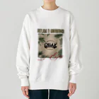 si-moのゆっくりまったりリラックス　Chillax!シリーズ Heavyweight Crew Neck Sweatshirt