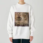 JapaneseArt Yui Shopの古代人の未来設計 Heavyweight Crew Neck Sweatshirt