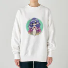 🐻 kumahana 🌷のheart Heavyweight Crew Neck Sweatshirt