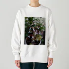 ミクロのユキノシタのお花が可愛らしい〜 Heavyweight Crew Neck Sweatshirt