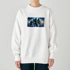 Animal_hero-457_AsukaYamamotoの立派なゴリラ Heavyweight Crew Neck Sweatshirt