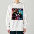 kellustratorのキャバゴリラ Heavyweight Crew Neck Sweatshirt