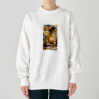 saoc11039のアート Heavyweight Crew Neck Sweatshirt