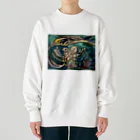 ちよかこ🕊️のおさかに Heavyweight Crew Neck Sweatshirt