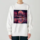 Nodoka Silence Library - WEB SHOPのElectro Moon Heavyweight Crew Neck Sweatshirt