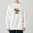 bona fideの開運招き猫　みこ Heavyweight Crew Neck Sweatshirt