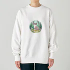 TMRの水彩猫 Heavyweight Crew Neck Sweatshirt