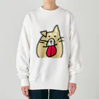 ビビりな番犬くんのビビりな番犬くん Heavyweight Crew Neck Sweatshirt