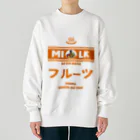 Stylo Tee Shopの温泉牛乳のフルーツ牛乳♨ Heavyweight Crew Neck Sweatshirt