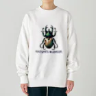 チェリモヤのクワガタ最高 Heavyweight Crew Neck Sweatshirt