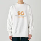 Jenny-storeのSG KIDS ORANGE Heavyweight Crew Neck Sweatshirt