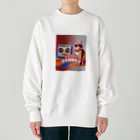 catnip factoryのレトロニャンコ Heavyweight Crew Neck Sweatshirt