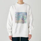 幻想世界のイーハトーブの幻風景 Heavyweight Crew Neck Sweatshirt