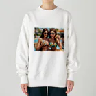 Monkey StoreのHamburger Girls Heavyweight Crew Neck Sweatshirt