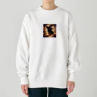 nico251の「魔法使いの黒猫」と呼ばれる不思議な存在 Heavyweight Crew Neck Sweatshirt