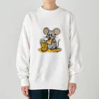 JaJaJackのビールにはチーズをつまみに Heavyweight Crew Neck Sweatshirt