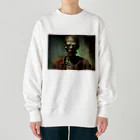 ジャパネットケフィアのリビングデッド 男 Heavyweight Crew Neck Sweatshirt