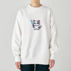 Atomの宇宙の戦士たま Heavyweight Crew Neck Sweatshirt