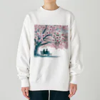 Rパンダ屋の「春風景グッズ」 Heavyweight Crew Neck Sweatshirt