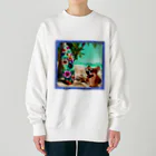 二代目　旬吉。の犬×サーフボード Heavyweight Crew Neck Sweatshirt