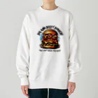 kazu_gのあなたを満足させるバーガーを! Heavyweight Crew Neck Sweatshirt