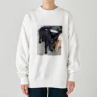 nightwalkerの黒ひょうぜッッ！ Heavyweight Crew Neck Sweatshirt