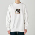 ai-AIの猫教授 Heavyweight Crew Neck Sweatshirt