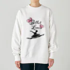 Saori_k_cutpaper_artのBallet Lovers Ballerina Heavyweight Crew Neck Sweatshirt