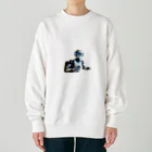 ETOWA_TOWAの未来都市の監視センターで働くルクス Heavyweight Crew Neck Sweatshirt