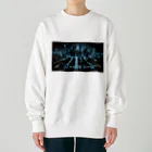 ETOWA_TOWAの未来都市の停電 Heavyweight Crew Neck Sweatshirt