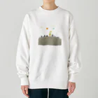 ゆきのアトリエの広い宇宙と男の子 Heavyweight Crew Neck Sweatshirt