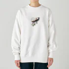 shion_soのヤモリとお散歩 Heavyweight Crew Neck Sweatshirt