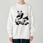 ZOO TYPHOONのパンダの親子 Heavyweight Crew Neck Sweatshirt