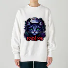 lyscollectionの猫悪い子 Heavyweight Crew Neck Sweatshirt