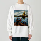 Ppit8の夏の思い出 Heavyweight Crew Neck Sweatshirt